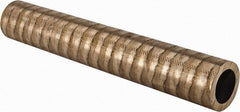 Made in USA - 2 Inch Outside Diameter x 13 Inch Long, Aluminum Bronze Round Tube - 1-1/2 Inch Inside Diameter, Alloy Aluminum Bronze (CDA 954), 6 Lb. Shipping Weight - Exact Tooling