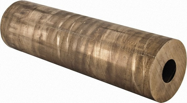 Made in USA - 3-1/2 Inch Outside Diameter x 13 Inch Long, Aluminum Bronze Round Tube - 1-1/2 Inch Inside Diameter, Alloy Aluminum Bronze (CDA 954), 30 Lb. Shipping Weight - Exact Tooling