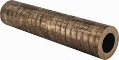 Made in USA - 2-3/4 Inch Outside Diameter x 13 Inch Long, Aluminum Bronze Round Tube - 1-3/4 Inch Inside Diameter, Alloy Aluminum Bronze (CDA 954), 14 Lb. Shipping Weight - Exact Tooling