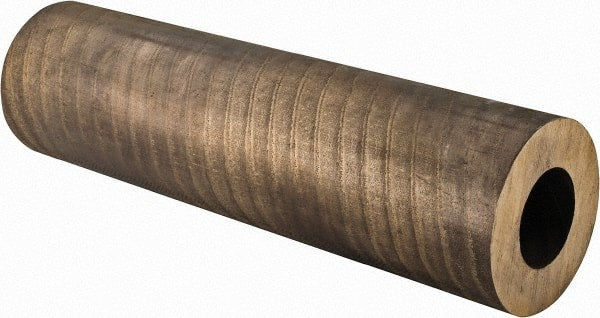 Made in USA - 3-1/2 Inch Outside Diameter x 13 Inch Long, Aluminum Bronze Round Tube - 2 Inch Inside Diameter, Alloy Aluminum Bronze (CDA 954), 25 Lb. Shipping Weight - Exact Tooling