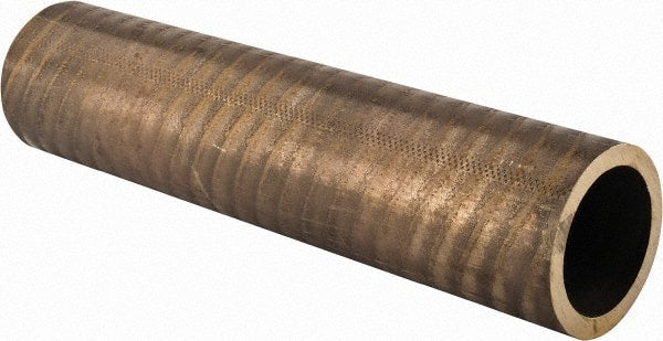 Made in USA - 3 Inch Outside Diameter x 13 Inch Long, Aluminum Bronze Round Tube - 2-1/2 Inch Inside Diameter, Alloy Aluminum Bronze (CDA 954), 10 Lb. Shipping Weight - Exact Tooling