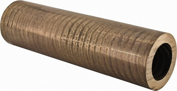 Made in USA - 3-1/2 Inch Outside Diameter x 13 Inch Long, Aluminum Bronze Round Tube - 2-1/2 Inch Inside Diameter, Alloy Aluminum Bronze (CDA 954), 19 Lb. Shipping Weight - Exact Tooling