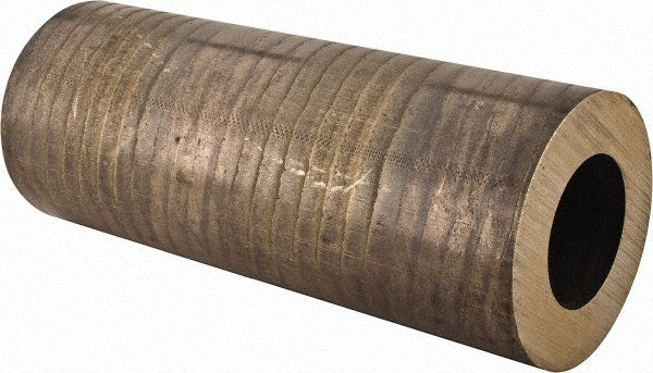 Made in USA - 5 Inch Outside Diameter x 13 Inch Long, Aluminum Bronze Round Tube - 3 Inch Inside Diameter, Alloy Aluminum Bronze (CDA 954), 48 Lb. Shipping Weight - Exact Tooling