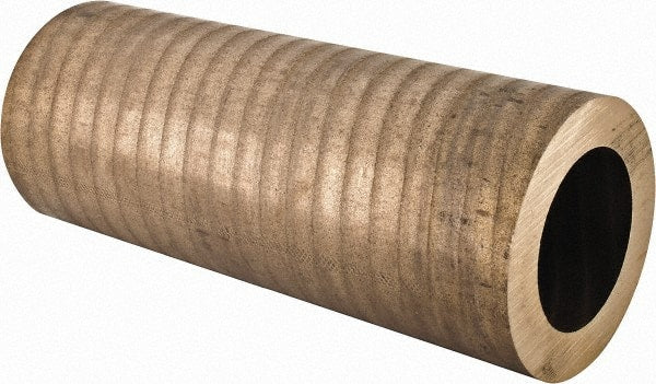 Made in USA - 5 Inch Outside Diameter x 13 Inch Long, Aluminum Bronze Round Tube - 3-1/2 Inch Inside Diameter, Alloy Aluminum Bronze (CDA 954), 40 Lb. Shipping Weight - Exact Tooling