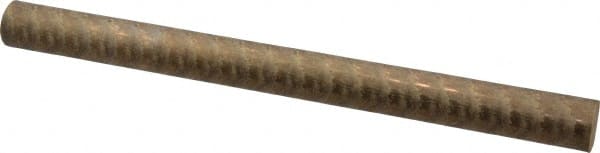 Made in USA - 1 Inch Diameter x 13 Inch Long, Bronze Round Rod - Alloy CDA 954 - Exact Tooling