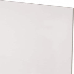 Made in USA - 1/8" Thick x 24" Wide x 4' Long, Acetal Sheet - Natural - Exact Tooling