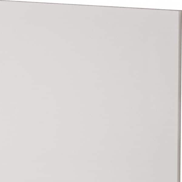 Made in USA - 3/16" Thick x 12" Wide x 2' Long, Acetal Sheet - Natural - Exact Tooling