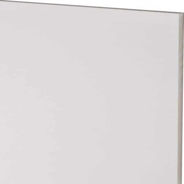 Made in USA - 1/4" Thick x 24" Wide x 4' Long, Acetal Sheet - Natural - Exact Tooling