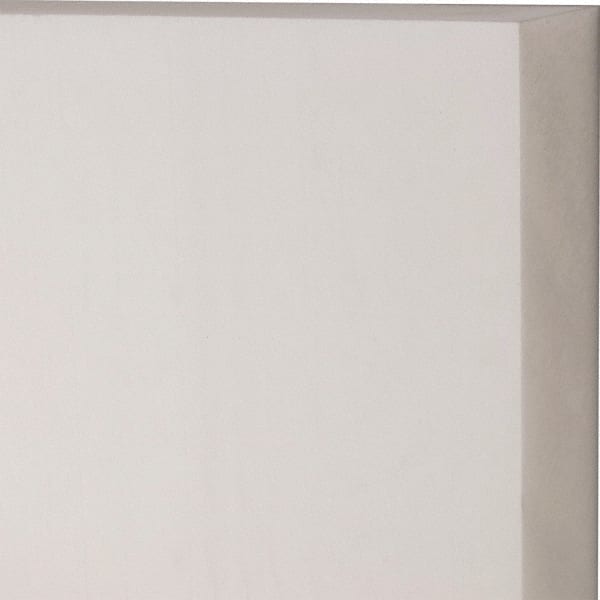 Made in USA - 1-3/4" Thick x 12" Wide x 1' Long, Acetal Sheet - Natural - Exact Tooling