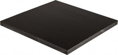 Made in USA - 5/8" Thick x 12" Wide x 1' Long, Acetal Sheet - Black - Exact Tooling
