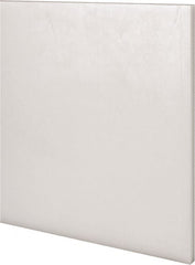 Made in USA - 4 Ft. Long x 6 Inch Wide x 1/4 Inch High, Acetal, Rectangular Plastic Bar - Natural - Exact Tooling