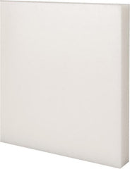 Made in USA - 2' x 6" x 3/4" Natural (Color) Acetal Rectangular Bar - Exact Tooling