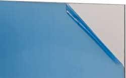 Made in USA - 0.06" Thick x 24" Wide x 2' Long, Acrylic Sheet - Clear - Exact Tooling