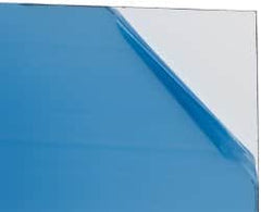 Made in USA - 0.1" Thick x 12" Wide x 2' Long, Acrylic Sheet - Clear - Exact Tooling