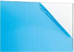Made in USA - 1/8" Thick x 24" Wide x 4' Long, Acrylic Sheet - Clear - Exact Tooling