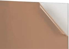 Made in USA - 3/16" Thick x 24" Wide x 2' Long, Acrylic Sheet - Clear - Exact Tooling