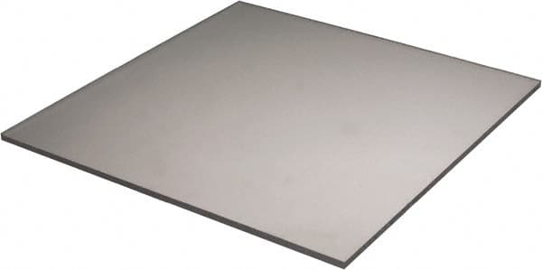Made in USA - 1/4" Thick x 12" Wide x 1' Long, Acrylic Sheet - Clear - Exact Tooling