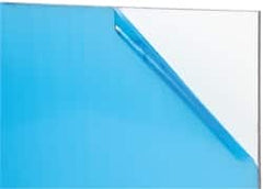 Made in USA - 1/4" Thick x 24" Wide x 2' Long, Acrylic Sheet - Clear - Exact Tooling