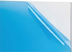 Made in USA - 1/4" Thick x 24" Wide x 3' Long, Acrylic Sheet - Clear - Exact Tooling