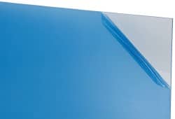 Made in USA - 1/4" Thick x 24" Wide x 4' Long, Acrylic Sheet - Clear - Exact Tooling
