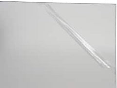 Made in USA - 1/4" Thick x 48" Wide x 4' Long, Acrylic Sheet - Clear - Exact Tooling