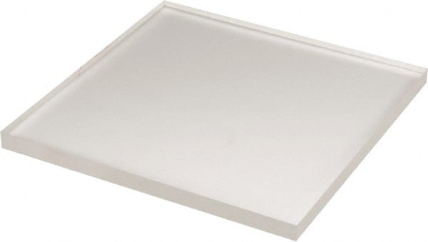 Value Collection - 3/4" Thick x 12" Wide x 1' Long, Acrylic Sheet - Clear - Exact Tooling