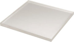 Value Collection - 3/4" Thick x 12" Wide x 1' Long, Acrylic Sheet - Clear - Exact Tooling