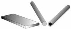 Made in USA - 1/8" Thick x 48" Wide x 8' Long, Acrylic Sheet - Clear, Abrasion Resistant Grade - Exact Tooling