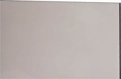 Made in USA - 1/8" Thick x 12" Wide x 2' Long, Acrylic Sheet - Clear, Abrasion Resistant Grade - Exact Tooling