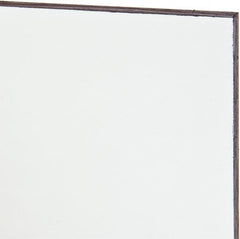 Made in USA - 1/8" Thick x 24" Wide x 2' Long, Acrylic Sheet - Clear, Abrasion Resistant Grade - Exact Tooling