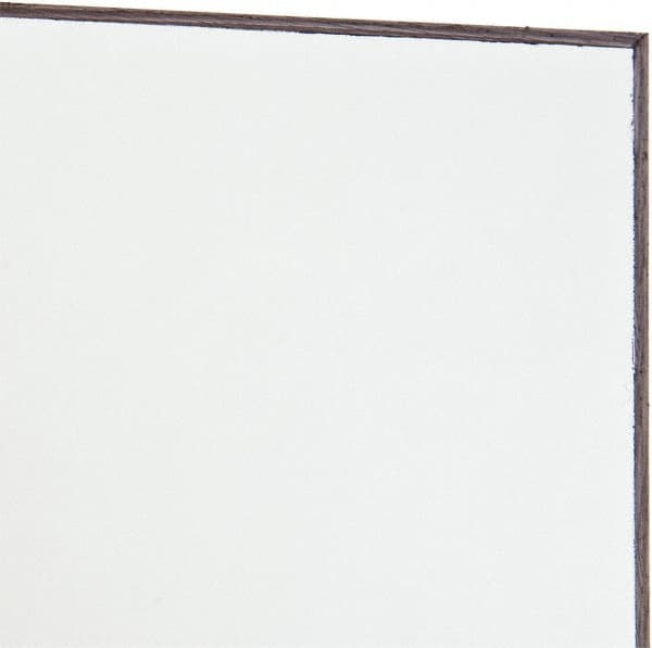 Made in USA - 1/4" Thick x 12" Wide x 1' Long, Acrylic Sheet - Clear, Abrasion Resistant Grade - Exact Tooling