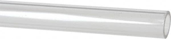 Made in USA - 3/4 Inch Outside Diameter x 6 Ft. Long, Plastic Round Tube - Acrylic - Exact Tooling