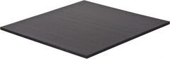 Made in USA - 1/4" Thick x 24" Wide x 2' Long, Noryl (PPO) Sheet - Black - Exact Tooling