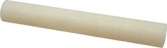 Made in USA - 1' Long, 1-3/4" Diam, Nylon 6/6 Plastic Rod - Natural (Color) - Exact Tooling