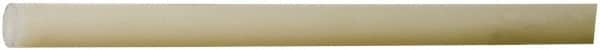 Made in USA - 1-3/4 Inch Outside Diameter x 5 Ft. Long, Plastic Round Tube - Nylon 6/6 - Exact Tooling