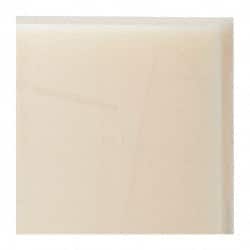 Made in USA - 1-1/2" Thick x 12" Wide x 2' Long, Nylon 6/6 Sheet - Natural - Exact Tooling