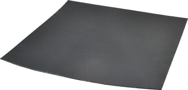 Made in USA - 1/16" Thick x 12" Wide x 1' Long, Nylon 6/6 Sheet - Black - Exact Tooling