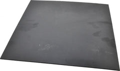 Made in USA - 1/8" Thick x 12" Wide x 1' Long, Nylon 6/6 Sheet - Black - Exact Tooling