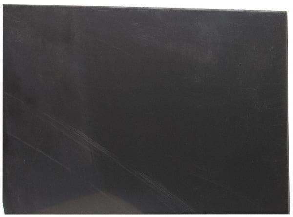 Made in USA - 1/16" Thick x 24" Wide x 2' Long, Nylon 6/6 (MDS-Filled) Sheet - Black - Exact Tooling