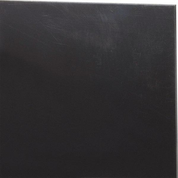 Made in USA - 3/32" Thick x 12" Wide x 1' Long, Nylon 6/6 (MDS-Filled) Sheet - Black - Exact Tooling