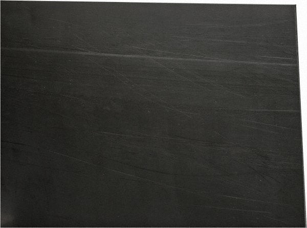 Made in USA - 1/8" Thick x 24" Wide x 2' Long, Nylon 6/6 (MDS-Filled) Sheet - Black - Exact Tooling