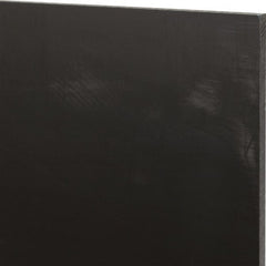 Made in USA - 3/16" Thick x 12" Wide x 2' Long, Nylon 6/6 (MDS-Filled) Sheet - Black - Exact Tooling