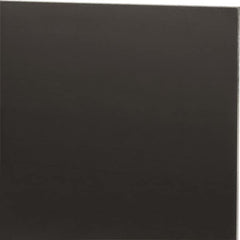Made in USA - 1/4" Thick x 12" Wide x 4' Long, Nylon 6/6 (MDS-Filled) Sheet - Black - Exact Tooling
