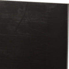 Made in USA - 1/4" Thick x 24" Wide x 2' Long, Nylon 6/6 (MDS-Filled) Sheet - Black - Exact Tooling