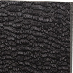 Made in USA - 1/2" Thick x 12" Wide x 1' Long, Nylon 6/6 (MDS-Filled) Sheet - Black - Exact Tooling