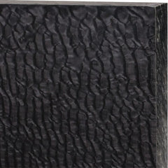 Made in USA - 1" Thick x 24" Wide x 2' Long, Nylon 6/6 (MDS-Filled) Sheet - Black - Exact Tooling