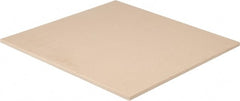 Made in USA - 1" Thick x 12" Wide x 1' Long, PEEK Sheet - Exact Tooling