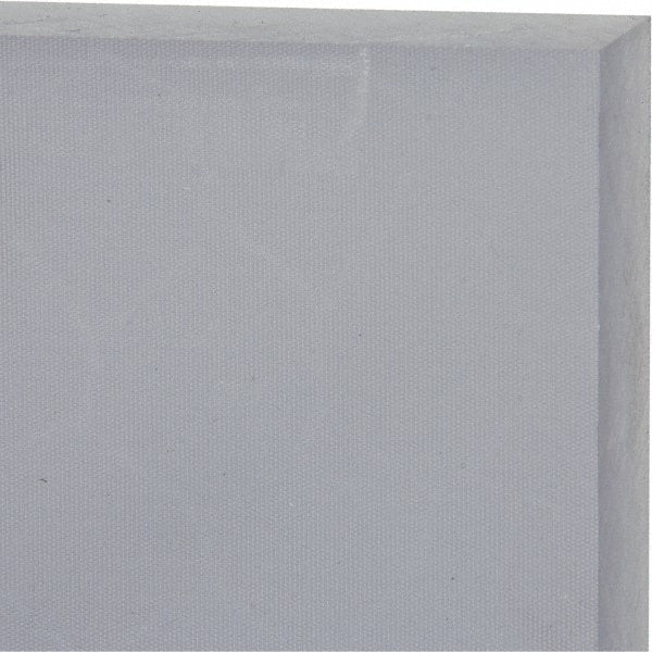 Made in USA - 1" Thick x 24" Wide x 4' Long, Polycarbonate Sheet - Clear - Exact Tooling