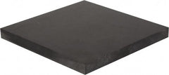 Made in USA - 2" Thick x 12" Wide x 4' Long, Polycarbonate Sheet - Black - Exact Tooling