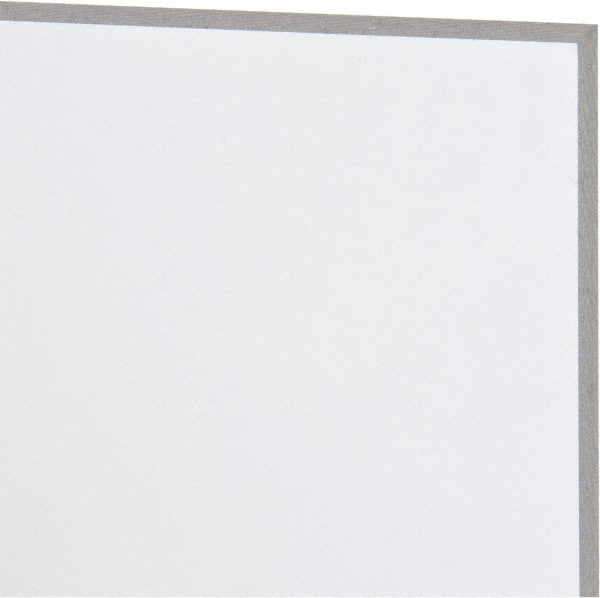Made in USA - 1/8" Thick x 48" Wide x 8' Long, PVC Sheet - Clear, Type I PVC Grade - Exact Tooling